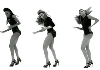 Beyonce dancing in Single Ladies video